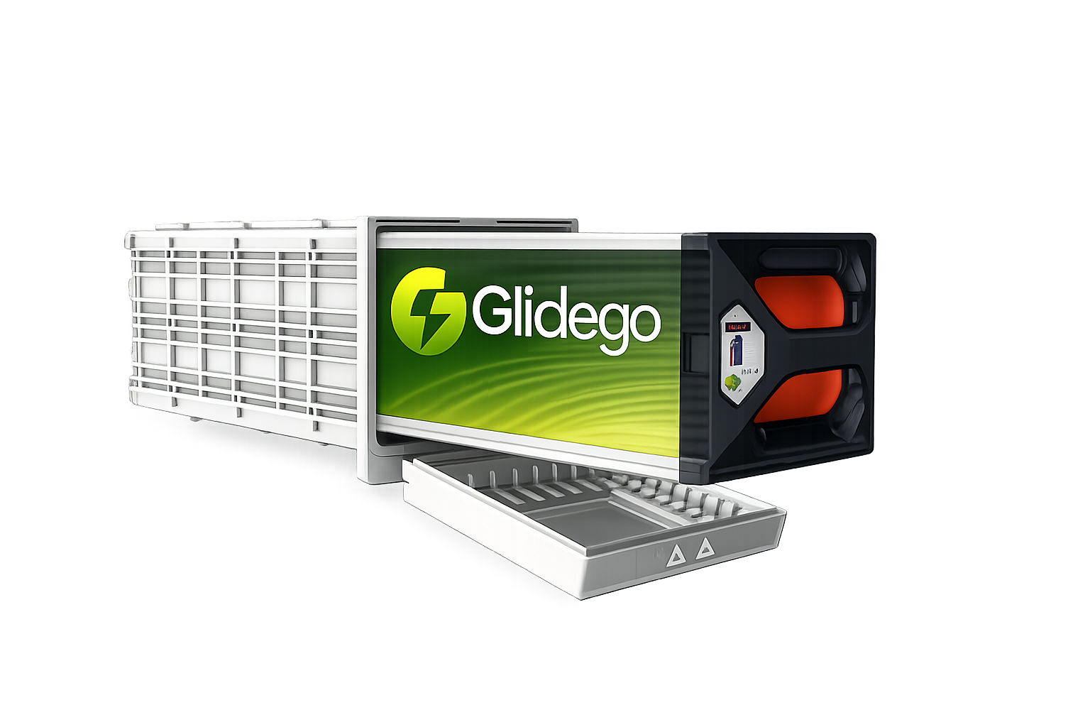 GlideGo Mobility plug and play battery docks